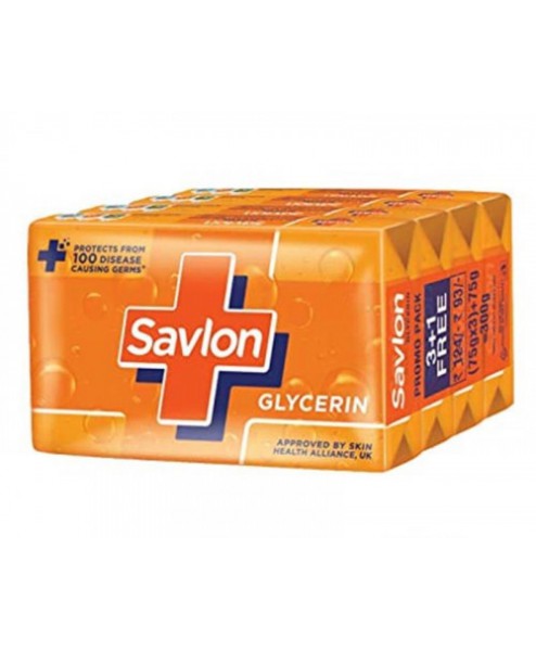 Savlon Glycerin Soap 4X75gm